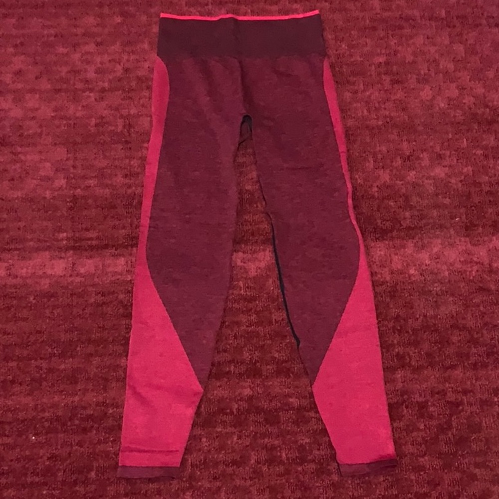 Victoria’s Secret Sports Leggings Tights Red